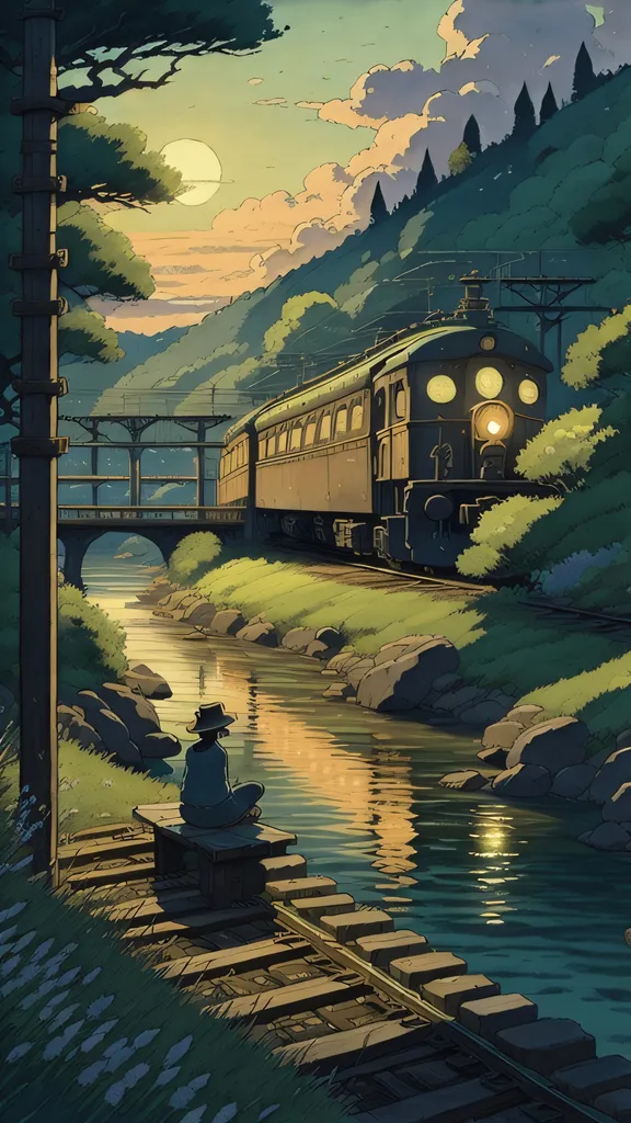 Old Train Ghibli