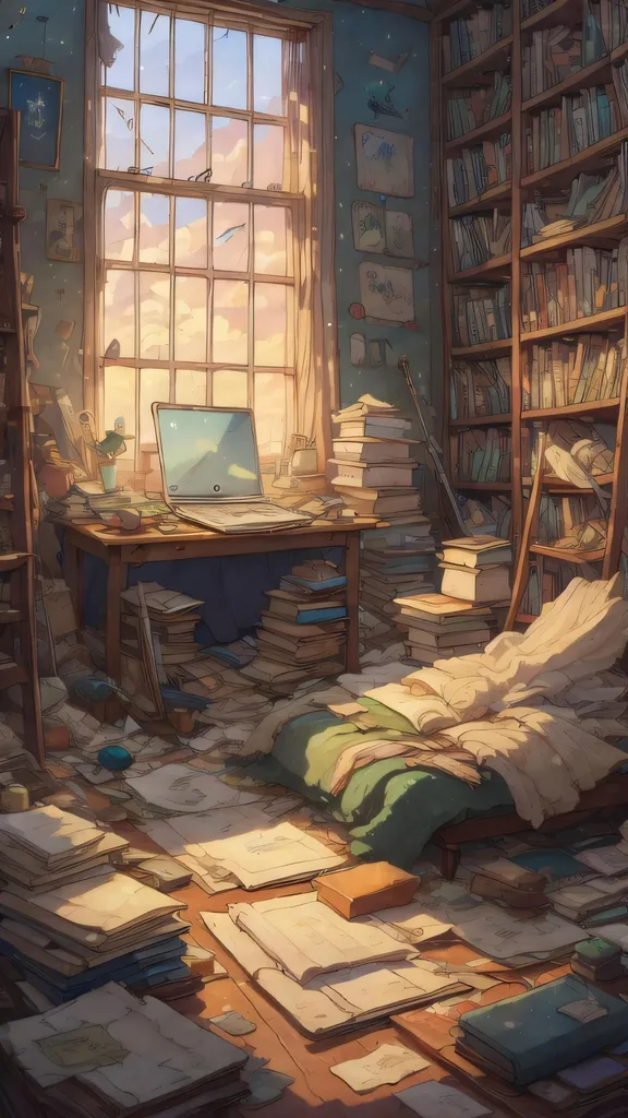Messy Room ghibli