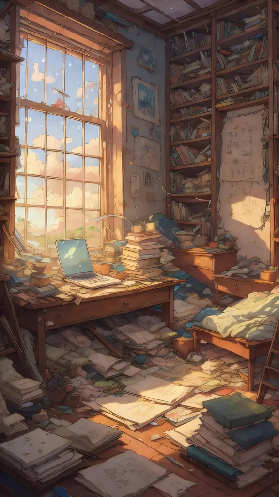 Messy Room ghibli