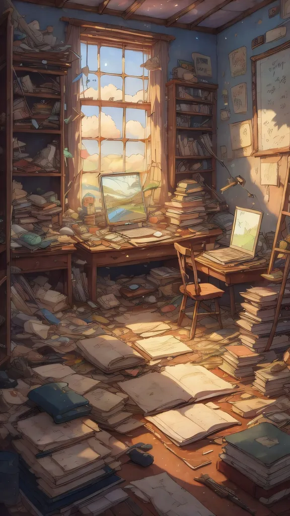 Messy Room ghibli
