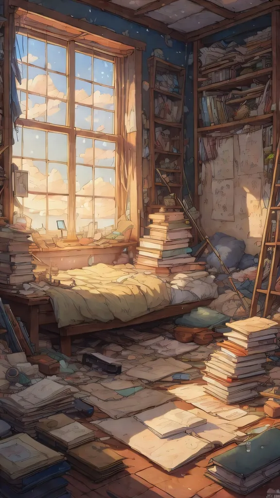 Messy Room ghibli