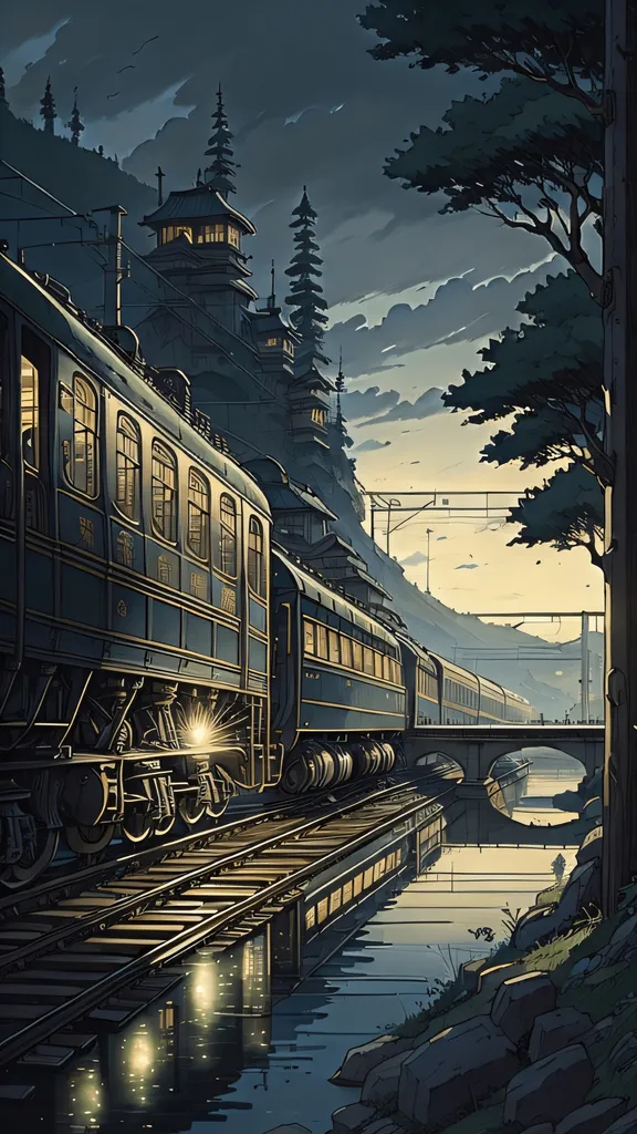 Old Train Ghibli